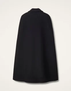 La DoubleJ Capispalla<Milano CapeBlack in Wool