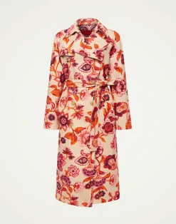 La DoubleJ Capispalla<Milano Trench CoatHottie Cream in Cotton Gabardine