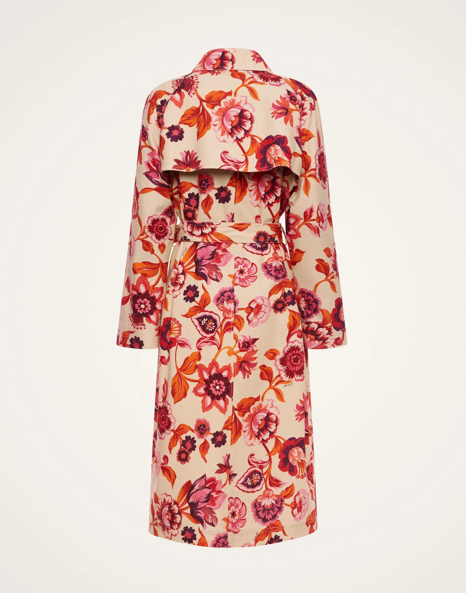La DoubleJ Capispalla<Milano Trench CoatHottie Cream in Cotton Gabardine