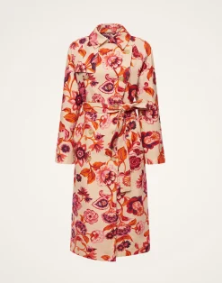 La DoubleJ Capispalla<Milano Trench CoatHottie Cream in Cotton Gabardine
