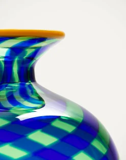 La DoubleJ Vasi|Home Décor<Mini Ciccio VaseBlue in Murano Glass