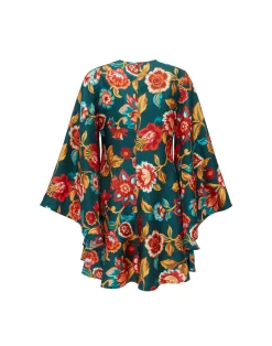 La DoubleJ Vestiti<Mini Magnifico DressHottie Emerald in Silk Twill