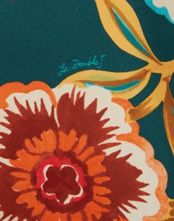 La DoubleJ Vestiti<Mini Magnifico DressHottie Emerald in Silk Twill