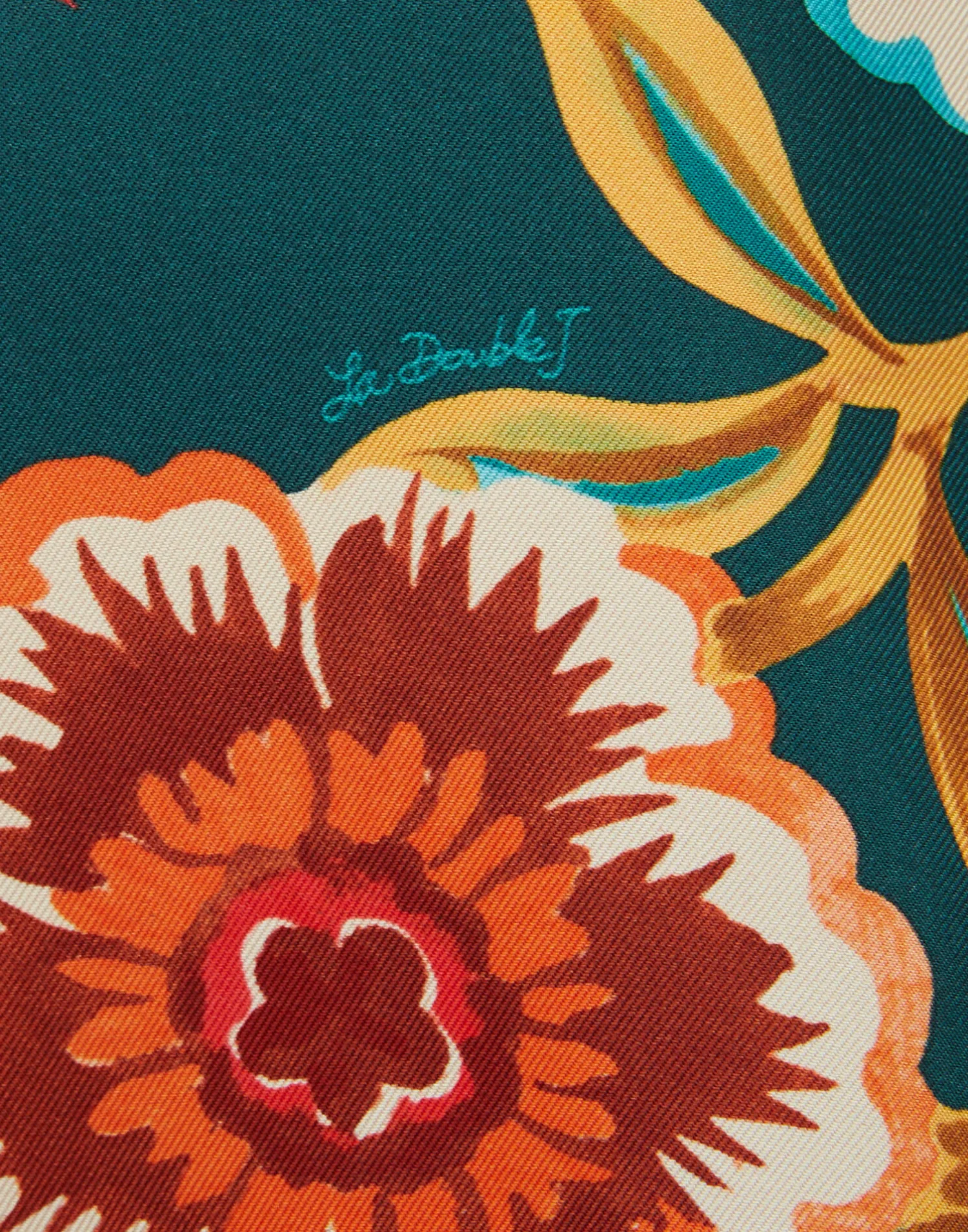 La DoubleJ Vestiti<Mini Magnifico DressHottie Emerald in Silk Twill