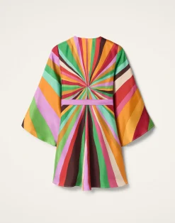 La DoubleJ Vestiti<Mini Magnifico DressRainbow in Twill Silk