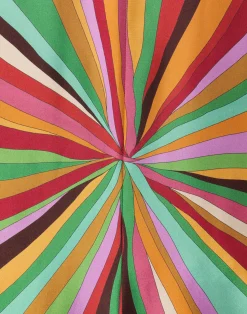 La DoubleJ Vestiti<Mini Magnifico DressRainbow in Twill Silk