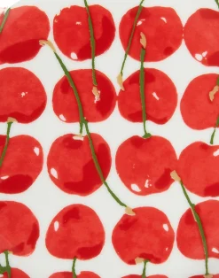 La DoubleJ Piatti Da Dessert & Piattini|Tavola<Mini PlateCherries Ivory in Porcelain
