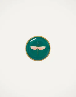 La DoubleJ Piatti Da Dessert & Piattini|Tavola<Mini PlateLibellula Green in Porcelain