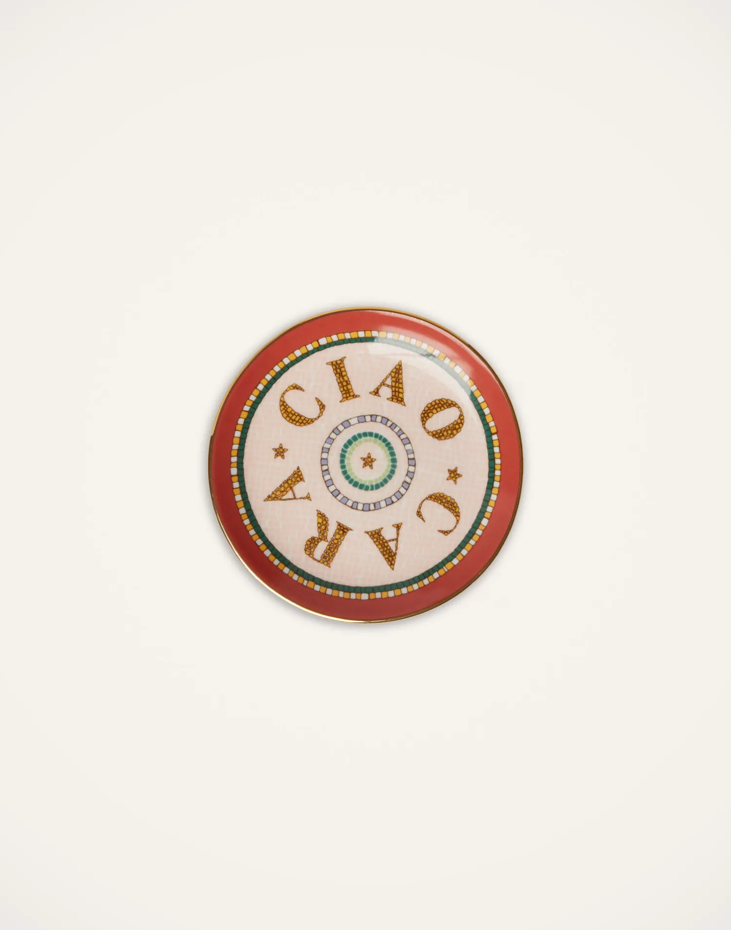 La DoubleJ Piatti Da Dessert & Piattini|Tavola<Mini Plates Set Of 5Cortile Mix in Porcelain