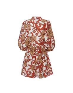 La DoubleJ Vestiti<Mini Portofino DressReef White in Printed Lace
