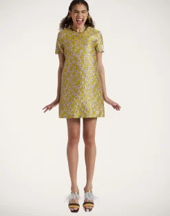 La DoubleJ Vestiti<Mini Swing DressMargarita in Jacquard