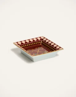 La DoubleJ Vassoi E Svuotatasche|Home Décor<Mini Trinket TrayThe Keys Bordeaux in Porcelain