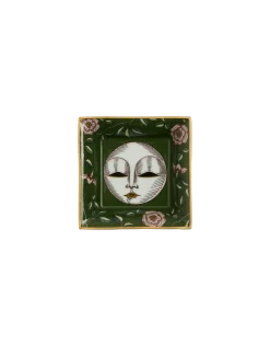 La DoubleJ Vassoi E Svuotatasche|Home Décor<Mini Trinket TrayThe Moon Dark Green in Porcelain
