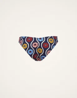 La DoubleJ Moda Mare<Mirage BottomWhitsun Mini Blue in Piquet Lycra