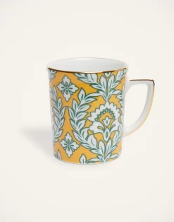 La DoubleJ Set Da Te E Caffe|Tavola<MugYellow Garland in Porcelain