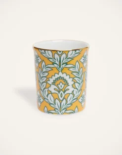 La DoubleJ Set Da Te E Caffe|Tavola<MugYellow Garland in Porcelain