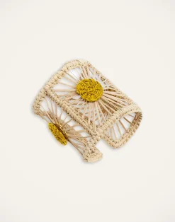La DoubleJ Tovaglioli|Tessili<Napkin Rings Set Of 4Mixed in Iraca