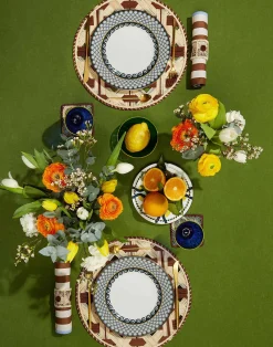 La DoubleJ Tovaglioli|Tessili<Napkin Rings Set Of 4Mixed in Iraca