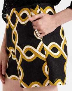 La DoubleJ Bijoux|Accessories<Nefertiti RingSolid Tortoiseshell in Acrylic Resin