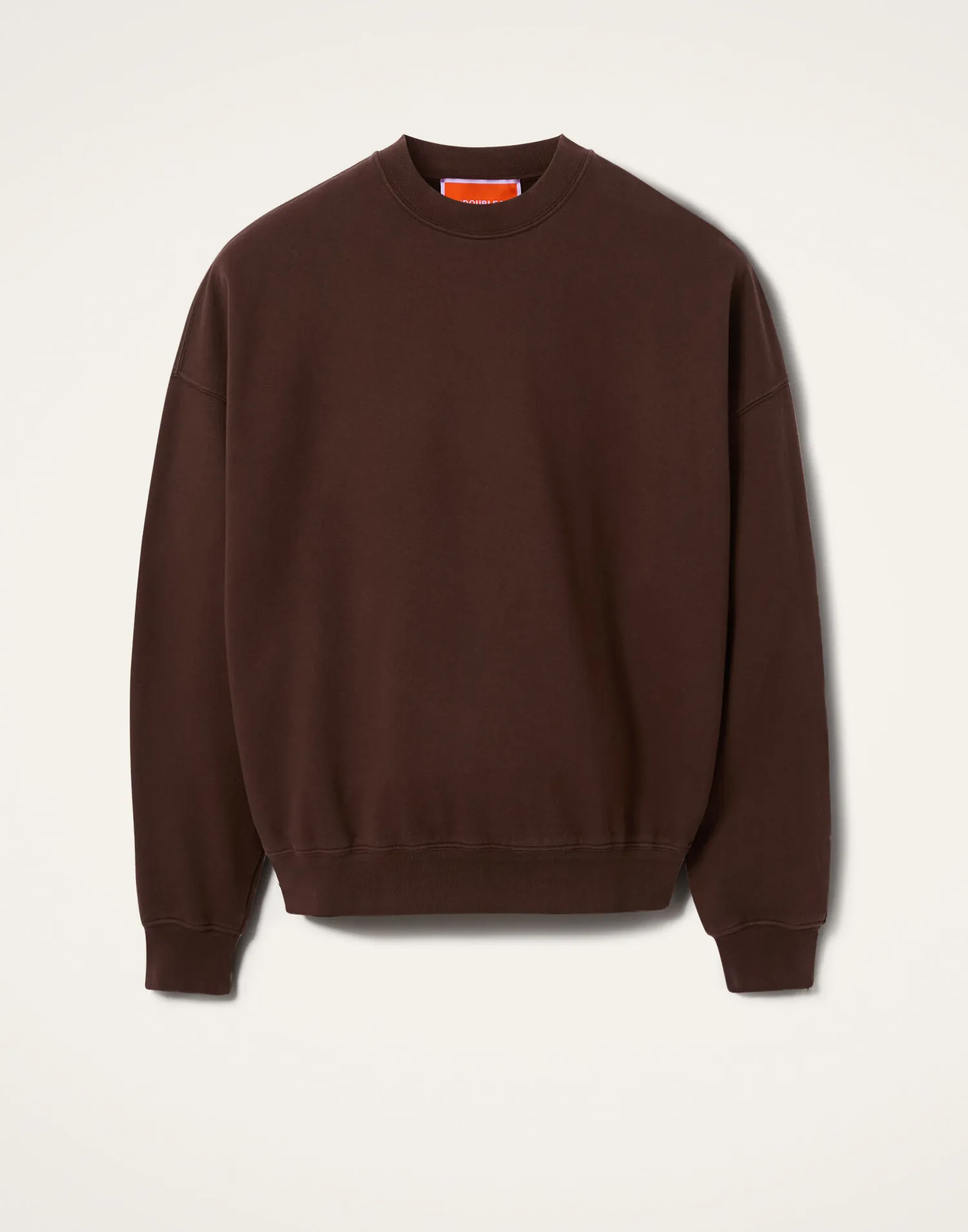 La DoubleJ Loungewear|Felpe E Magliette<Off Court SweatshirtSolid Brown in Jersey