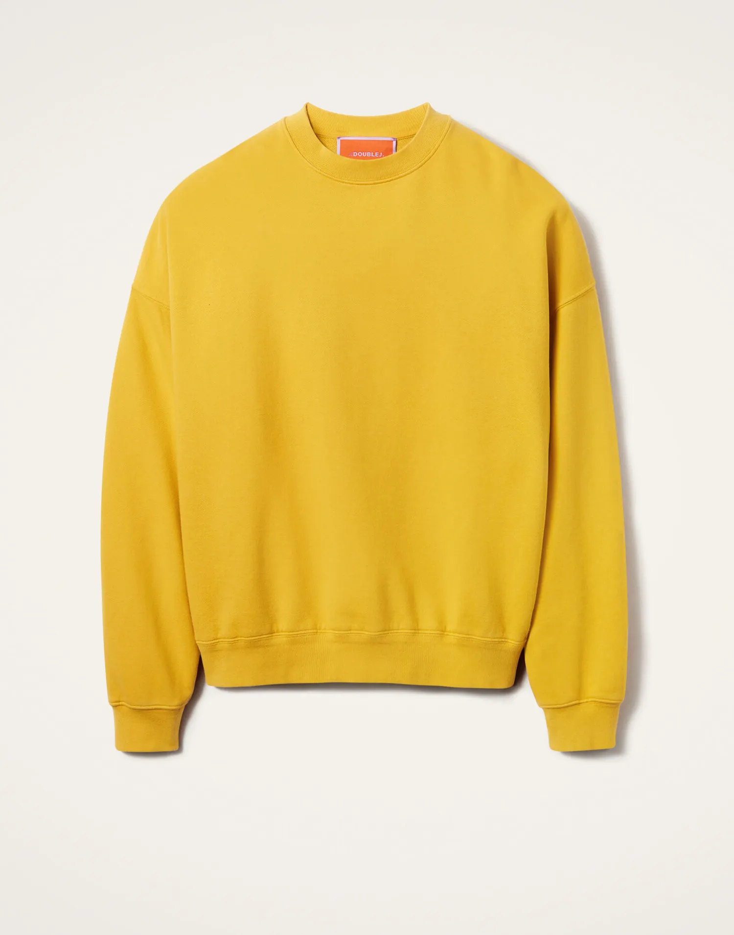 La DoubleJ Loungewear|Felpe E Magliette<Off Court SweatshirtSolid Dark Yellow in Jersey