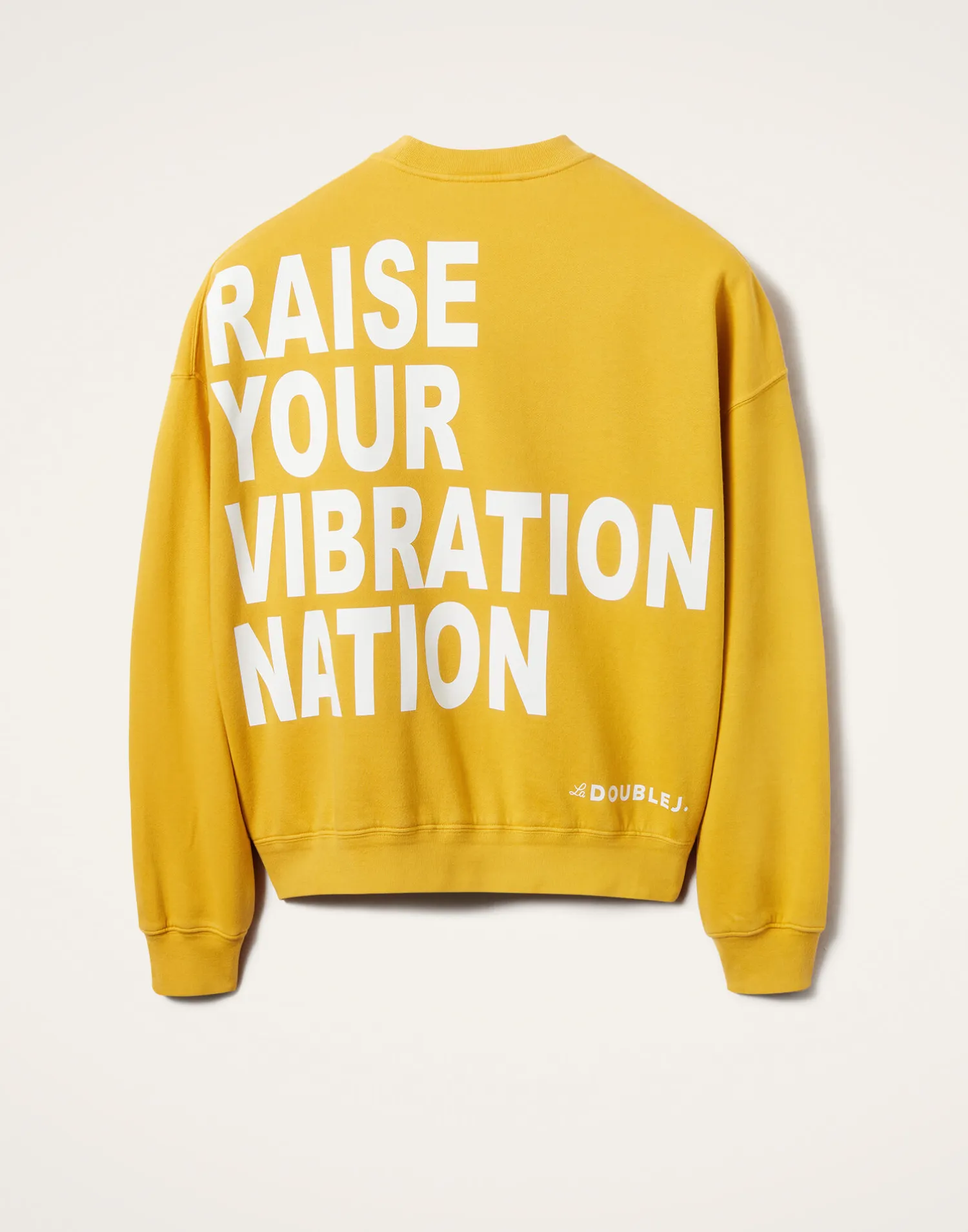 La DoubleJ Loungewear|Felpe E Magliette<Off Court SweatshirtSolid Dark Yellow in Jersey