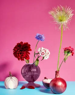 La DoubleJ Vasi|Home Décor<Onion VaseViolet in Murano Glass