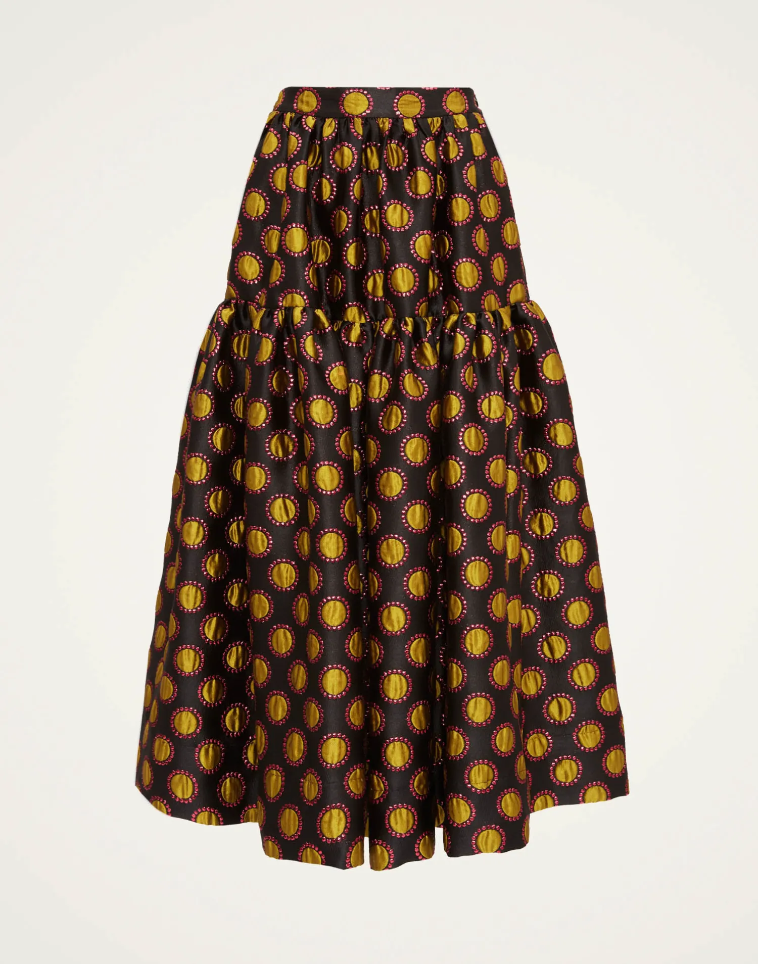 La DoubleJ Gonne<Oscar SkirtWinter Sun Black in Jacquard
