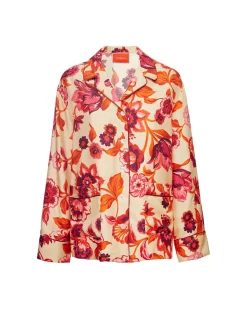 La DoubleJ Camicie E Top<Pajama ShirtHottie Cream in Silk Twill