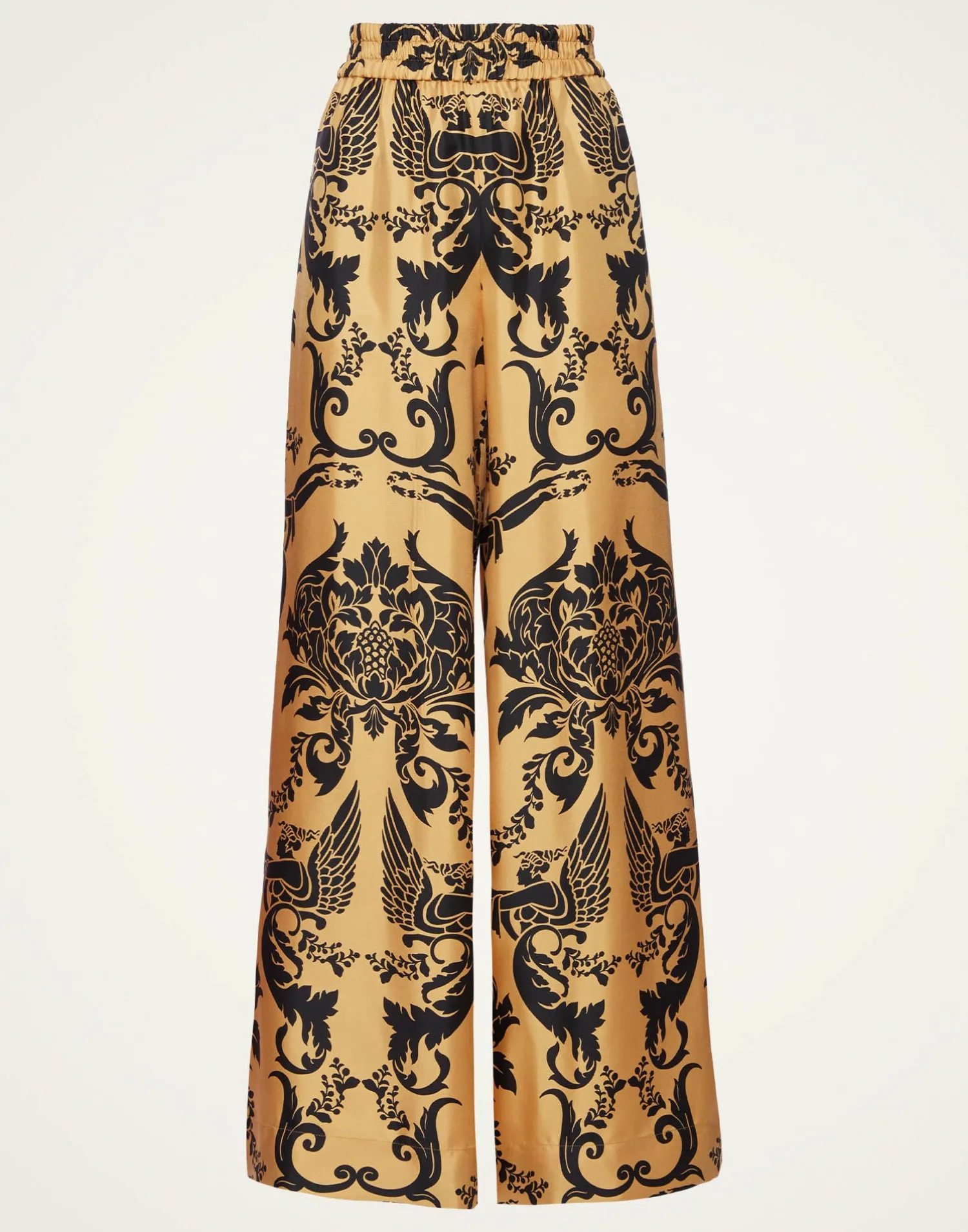 La DoubleJ Party Dressing<Palazzo PantsCherubs Gold in Silk Twill