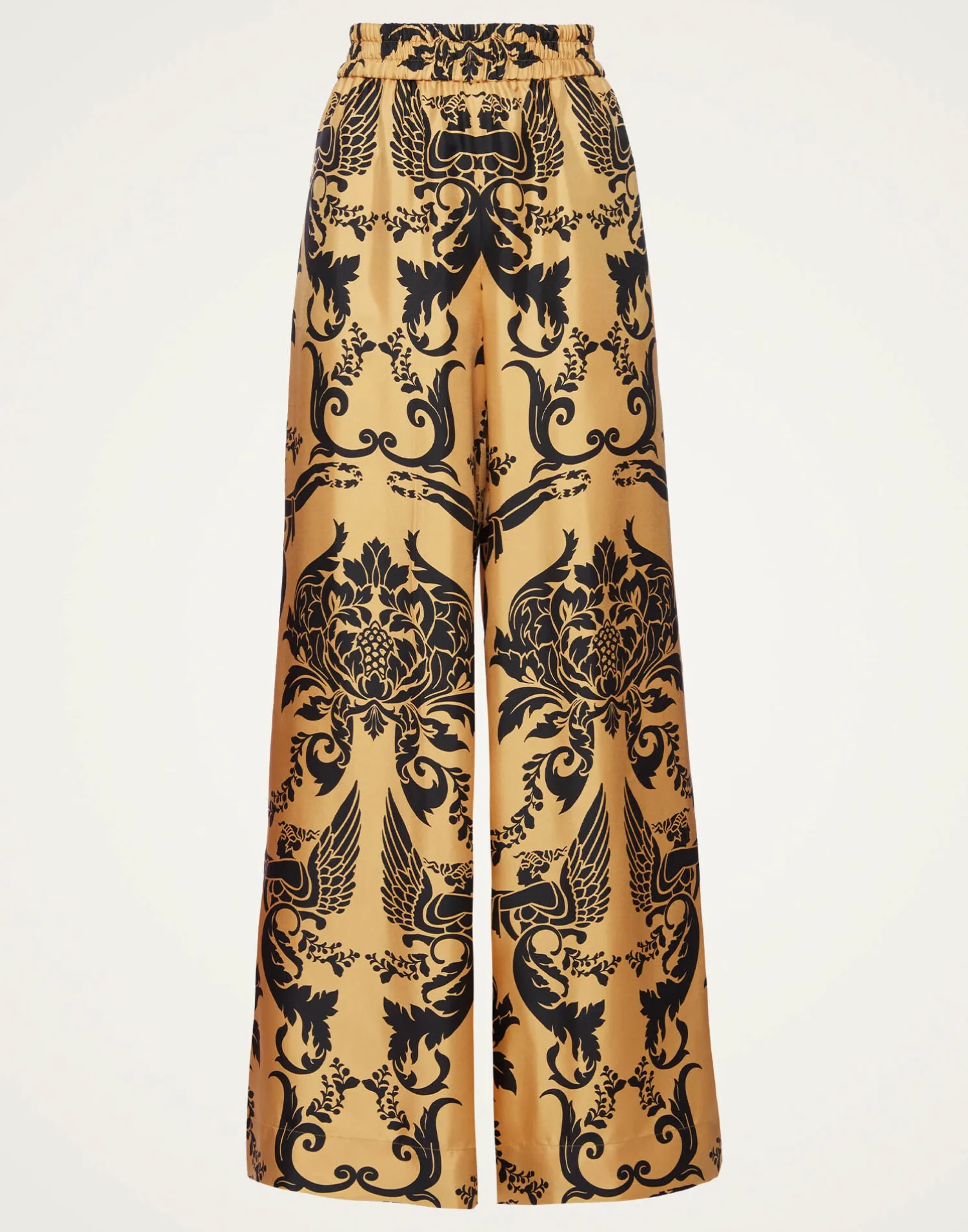 La DoubleJ Pantaloni E Shorts<Palazzo PantsCherubs Gold in Silk Twill