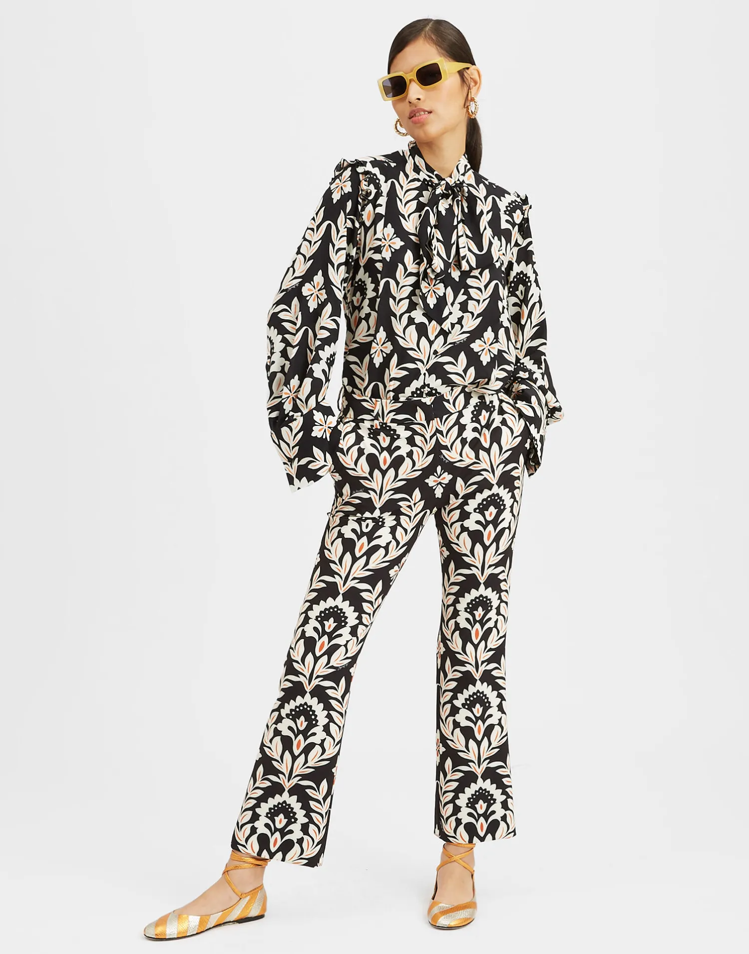 La DoubleJ Pantaloni E Shorts<24/7 PantsGhirlanda Black in Compact Jersey