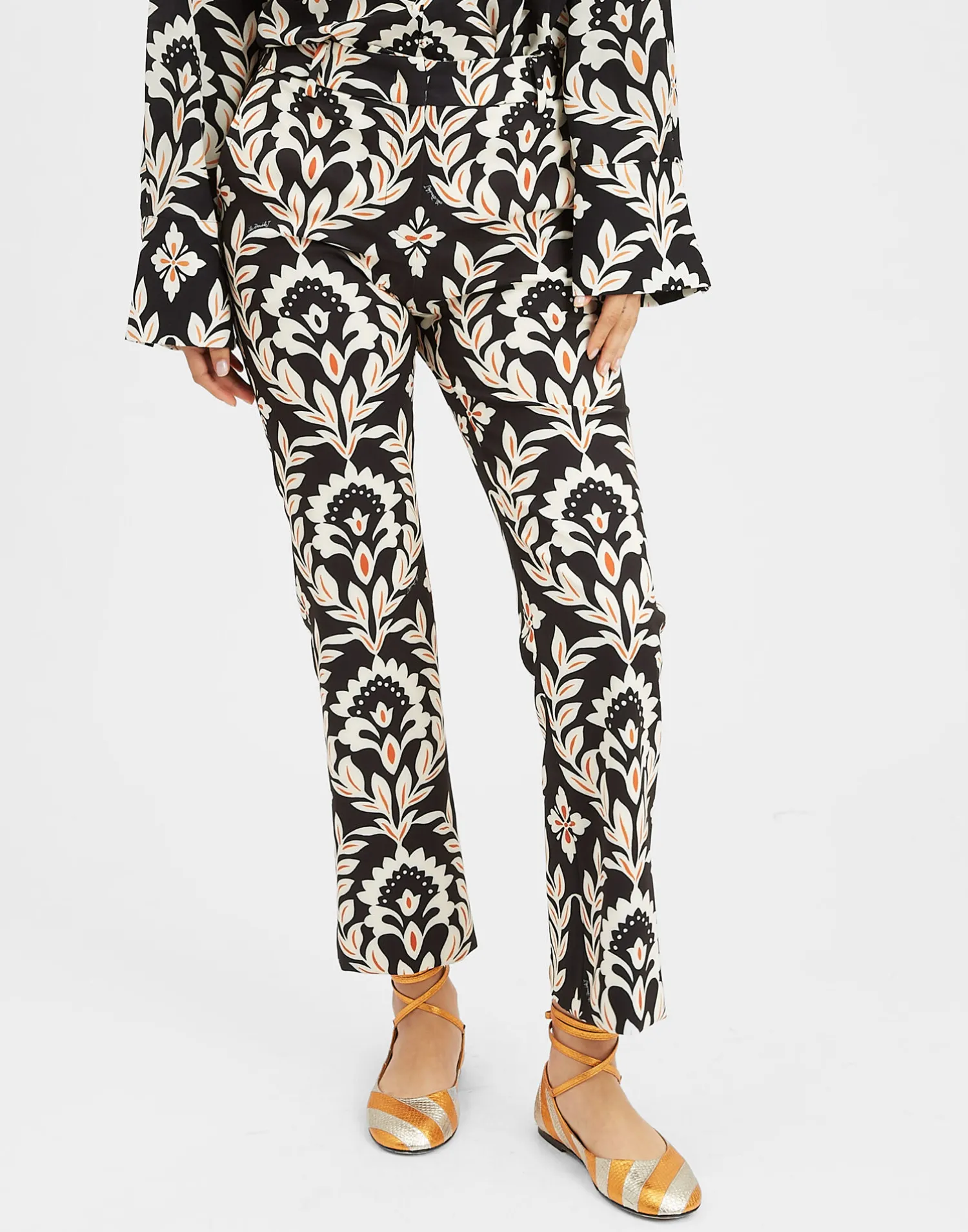 La DoubleJ Pantaloni E Shorts<24/7 PantsGhirlanda Black in Compact Jersey