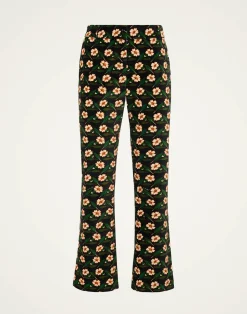 La DoubleJ Pantaloni E Shorts<24/7 PantsMayfair Black in Cotton Velvet