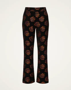 La DoubleJ Pantaloni E Shorts<24/7 PantsRosette Black in Jacquard