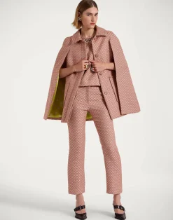 La DoubleJ Party Dressing<24/7 PantsTulip Pale Pink in Jacquard