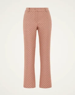 La DoubleJ Party Dressing<24/7 PantsTulip Pale Pink in Jacquard