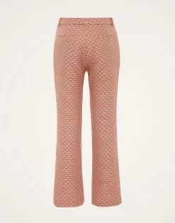 La DoubleJ Party Dressing<24/7 PantsTulip Pale Pink in Jacquard