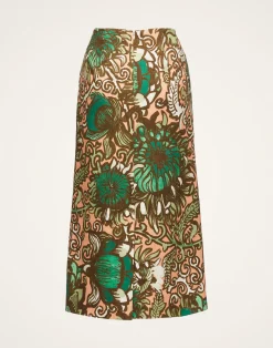 La DoubleJ Party Dressing<Pencil SkirtAnemone Pink in Shot Cotton