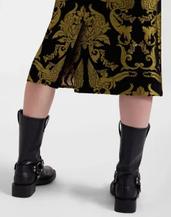 La DoubleJ Party Dressing<Pencil SkirtCherubs Black in Jacquard