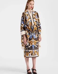 La DoubleJ Party Dressing<Pencil SkirtCorsini Cream in Jacquard