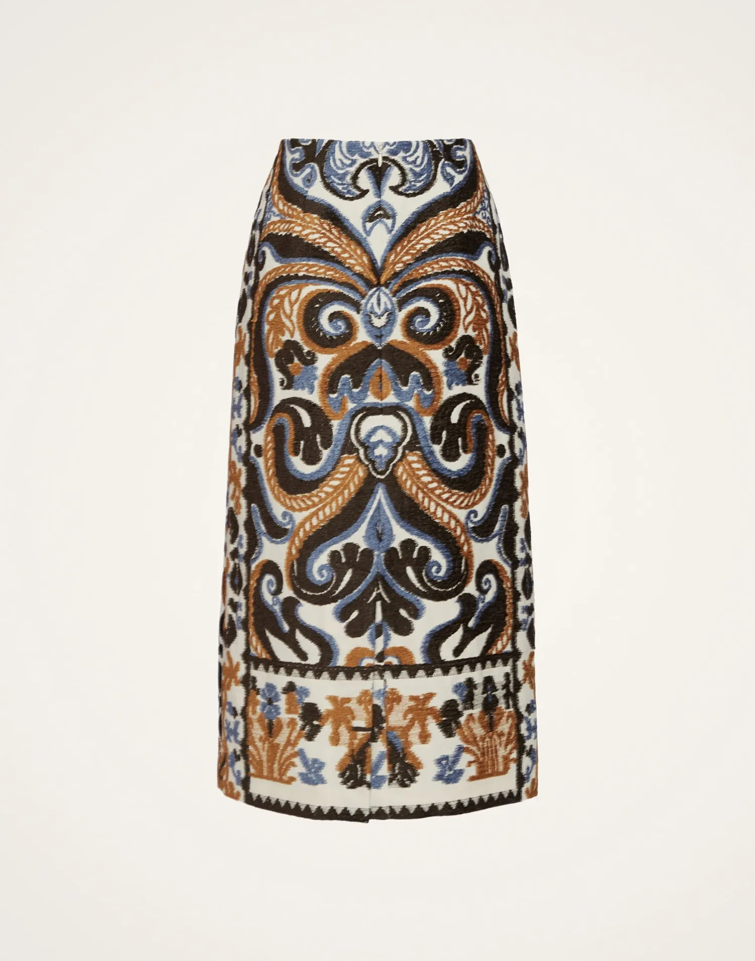 La DoubleJ Party Dressing<Pencil SkirtCorsini Cream in Jacquard