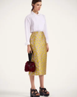 La DoubleJ Party Dressing<Pencil SkirtMargarita in Jacquard