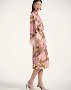 La DoubleJ Gonne<Pencil SkirtSylph Khaki in Cady Wool