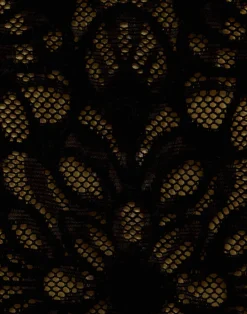 La DoubleJ Gonne<Pencil SkirtVaudeville Brown in Cotton Lace