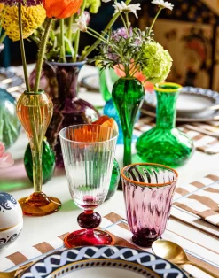 La DoubleJ Bicchieri|Vetro<Perfetto GlassRed in Murano Glass