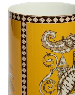 La DoubleJ Vasi|Home Décor<Pillar VaseThe Sphynx Saffron in Porcelain