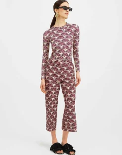 La DoubleJ Pantaloni E Shorts<Pinocchio PantsFans Purple in Cady Wool