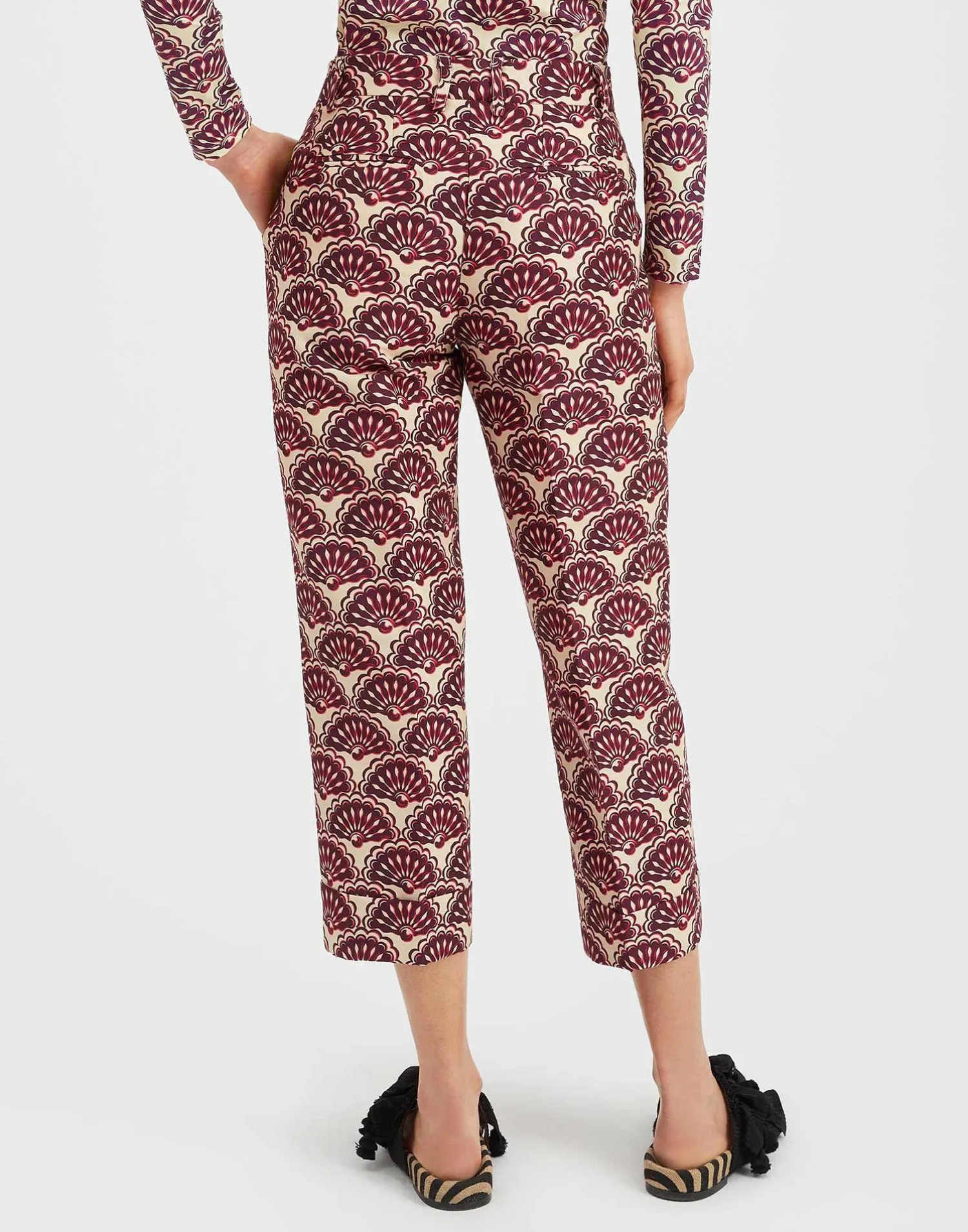 La DoubleJ Pantaloni E Shorts<Pinocchio PantsFans Purple in Cady Wool