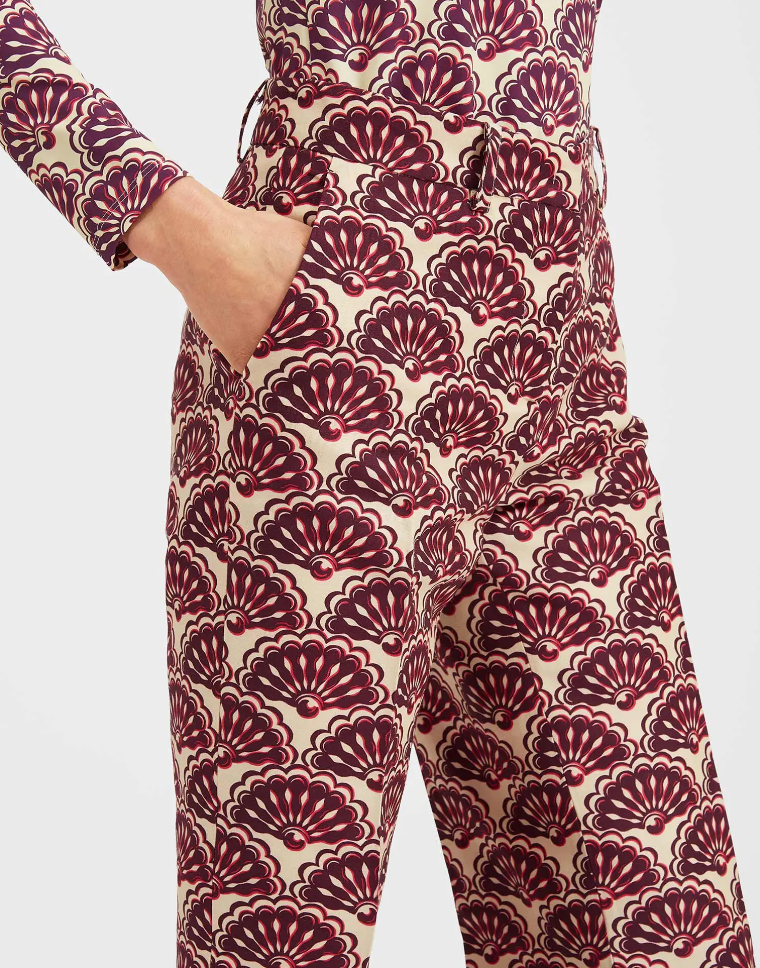 La DoubleJ Pantaloni E Shorts<Pinocchio PantsFans Purple in Cady Wool
